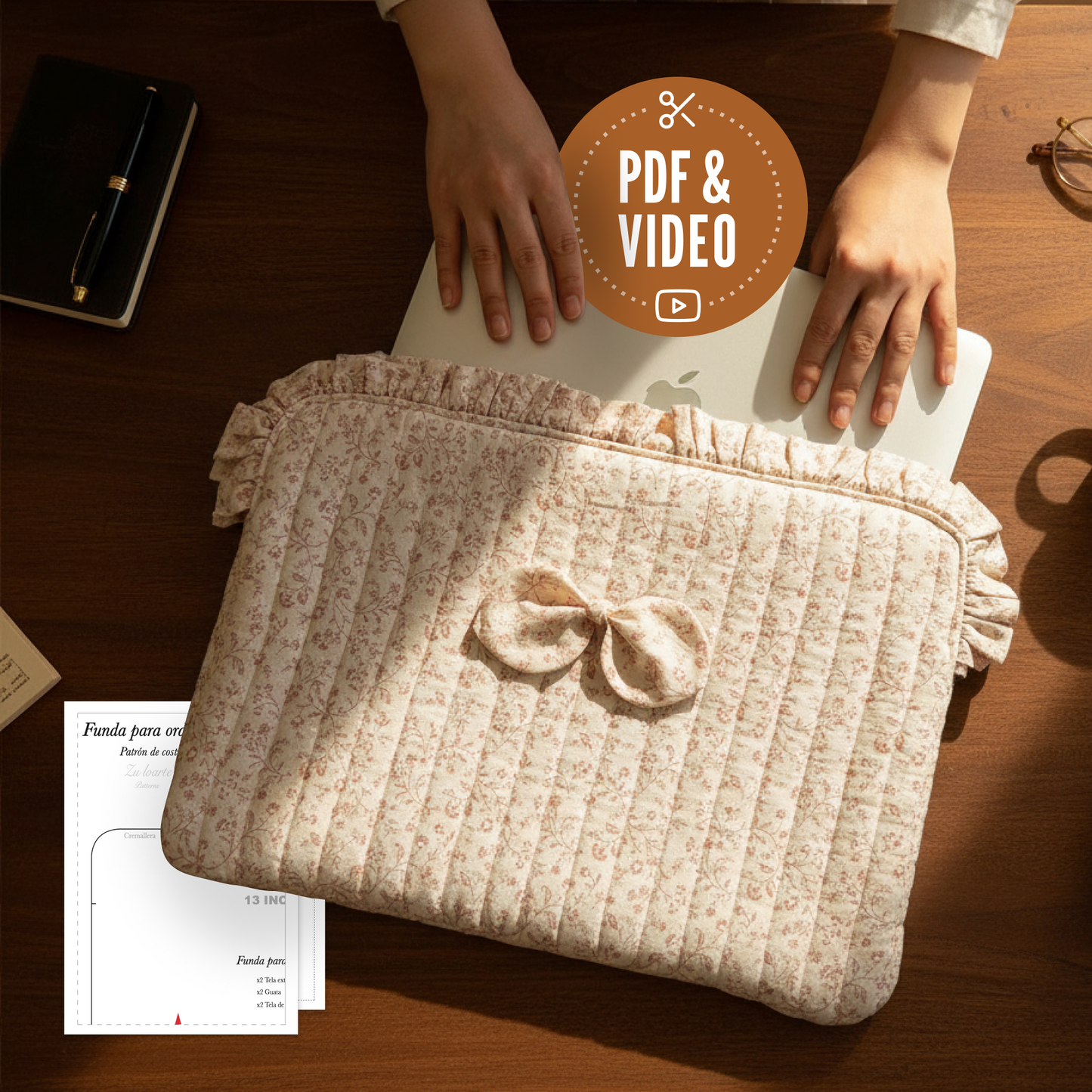 Colección completa: 6 patrones de costura con videos paso a paso