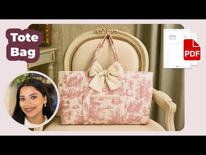 Linda y práctica tote bag