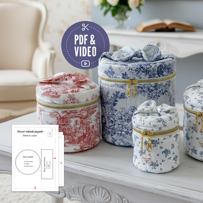 Colección completa: 6 patrones de costura con videos paso a paso